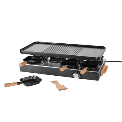 BOSKA Raclette Gourmet Party, 8 Personen (EU Type F)